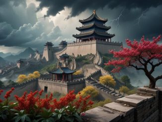 Kina uppror illustration